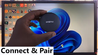 How To Pair amp Connect Oraimo FreePods 4 To Windows PC [upl. by Atilegna]