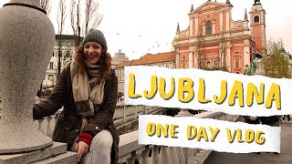 LJUBLJANA Slovenia vlog Beautiful city of pigeon haters [upl. by Anibur]