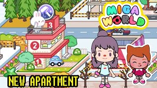 Miga Town My World  New Update Street amp apartment  Prepare to meet your new neighbors [upl. by Etteiram]