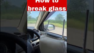 Break window glass with HeadrestKnow your CarCar basics for beginners shorts carknowledge [upl. by Terrie908]