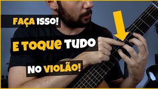 INCRÍVEL FAÇA ISSO NO VIOLÃO E TOQUE O QUE VOCÊ QUISER [upl. by Atelahs]