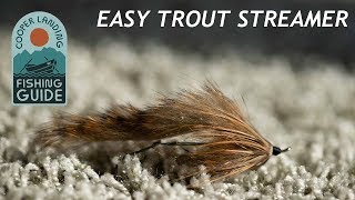 Trout Spey Fishing  Easy Trout Spey Streamer Fly Tying [upl. by Lien]