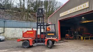 SSP Kompact 4 Sideloader Forklift Entered into Auction [upl. by Afrikah]