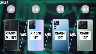 XIAOMI MI 10T VS 11T VS 12T VS 13T [upl. by Attenaej]