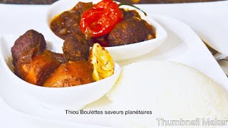 Thiou boulettes de tata Yandè [upl. by Xilef48]