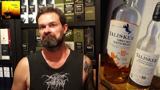 Talisker 10 2012  VS  Talisker 10 2022 Single Malt Scotch Whisky Whisky Verkostung Nr801 [upl. by Etan]