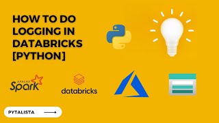 How to do logging in Databricks Python [upl. by Milan]