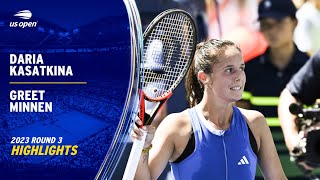 Daria Kasatkina vs Sofia Kenin Highlights  2023 US Open Round 2 [upl. by Hazaki575]