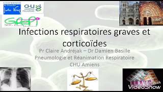 Infections respiratoires graves et corticoïdes [upl. by Innus187]