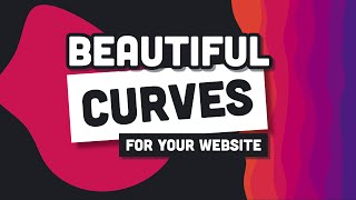 Build a Curvaceous Homepage  Wavy Background Tutorial with SVG amp CSS [upl. by Ireland]