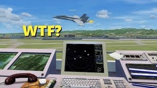 TROLLING as an Air Traffic Controller in Flight Sim X Multiplayer [upl. by Durham]