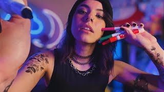 ASMR Tattoo Shop Roleplay 🌹🖤🤍 [upl. by Lunnete]