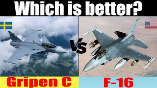 F16 vs Gripen C Which is better [upl. by Takeshi21]