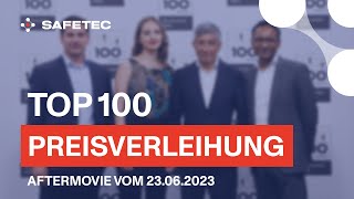 Safetec  Preisverleihung TOP 100 [upl. by Tecla]