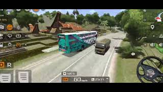 BUS SIMULATOR INDONESIA GAMEPLAY  Dolphin Travels  Bussid [upl. by Orel797]