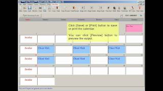 Create Calendar with Smart Calendar Software [upl. by Eseilanna]