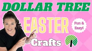 Dollar Tree Easter DIYs🌸Easy Dollar Tree Easter Crafts [upl. by Farrow92]