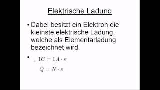 Elektrische Ladung [upl. by Nalda]