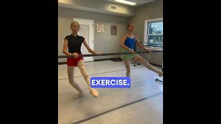 Try this one exercise to prep for one of the hardest steps in ballet  fouetté turns ballet [upl. by Annaig529]