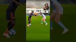 SKILLS CHALLENGE VS DOKU ⚽🥴 REACTION [upl. by Horatia96]