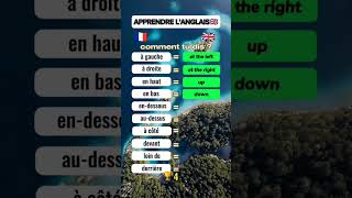 Apprendre lAnglais englishlanguage anglais english french [upl. by Ronal]