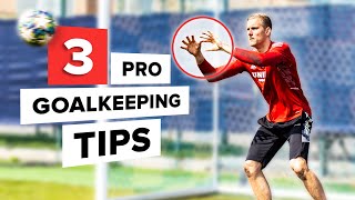 3 pro goalkeeper drills to improve your technique and handling [upl. by Yeta]