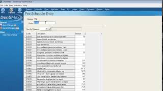 Updating Fee Schedules  DentiMax Dental Software Tip [upl. by Bass20]