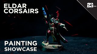 Eldar Corsairs  KIllteam  Painting Showcase  Warhammer 40k [upl. by Brewster]