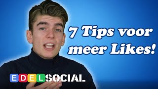 7 TIPS VOOR MEER LIKES OP TIKTOK  TikTok Tips [upl. by Saihtam265]