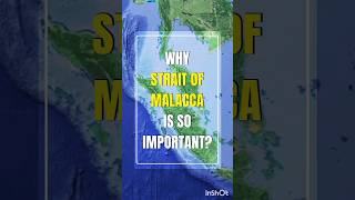 Role of Malacca Strait in Global Trade and Chinese Economy🔥shorts geography ssc staticgk gkveda [upl. by Merc]