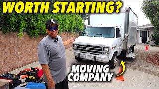 Is Starting A Moving Company Worth It Ride Along  Reyes The Entrepreneur [upl. by Dniren195]