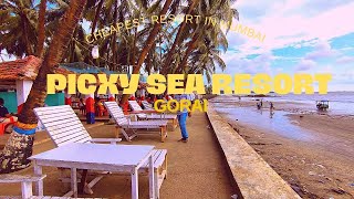 Picxy sea resort Gorai  Mini Goa Uttan  Cheapest sea resort in Mumbai Gorai beach After lockdown [upl. by Polik928]