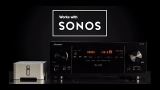 How to Set up Sonos Connect with Pioneer Elite Receivers [upl. by Stockmon]