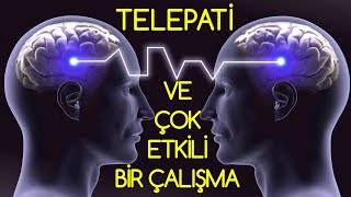 TELEPATİ ve Çok Etkili Bir Çalışma [upl. by Akemor]