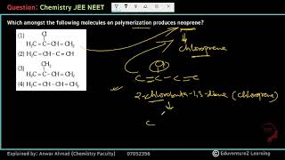 Which amongst the following molecules on polymerization produces neoprene [upl. by Rianna]