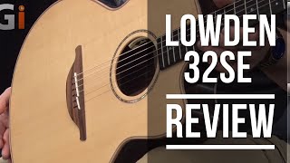 Lowden Acoustic Guitars  Review Of Lowden 32SE Stage Edition Acoustic Guitar With Rick Graham [upl. by Attirb39]