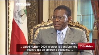 Conversation with Equatorial Guineas President Teodoro Obiang Nguema Mbasogo [upl. by Nolte709]