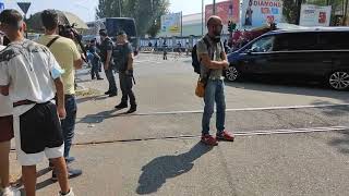 Torino Salernitana 4 a 0 Arrivo pullman allo stadio dei campani [upl. by Kesia]