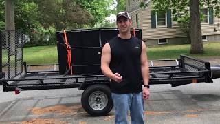 How To Check a Utility Trailer Wheel For a Bad Wheel Bearing [upl. by Detta]