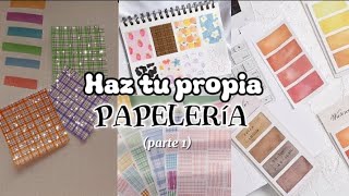 ✨ Papelería casera que puedes hacer tu mism✨ [upl. by Yenahc983]