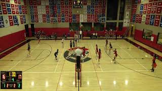 Castilleja School vs Crystal Springs Uplands School Girls Varsity Volleyball [upl. by Metabel]