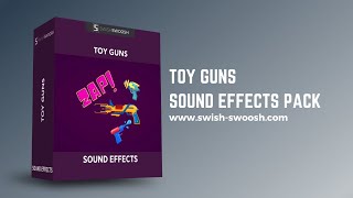 Toy Guns Sound Pack for Game Developers [upl. by Lehplar490]