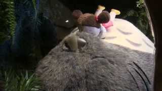 HD Totoro Sleeping Peluche Statue at Tokyo Sky Tree Store Tokyo  日本の夢 [upl. by Aneladdam]