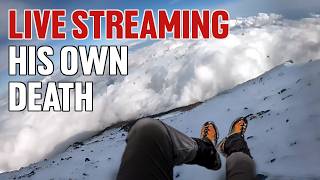 Falling off Mount Fuji on Live Stream [upl. by Werby]