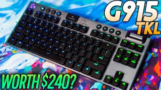 Logitech G915 TKL Review Is THIS the Wireless G Pro Keyboard [upl. by Ingemar]