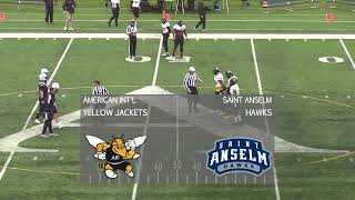 AIC Football at St Anselm 10302021 [upl. by Conchita]