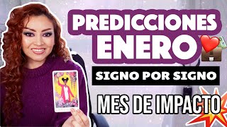 HORÓSCOPO ENERO  ¿CÓMO LE IRÁ A CADA SIGNO [upl. by Nacim28]