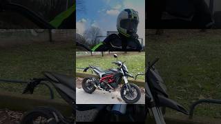 Ducati Hypermotard 821 ducati ducatimotor panigalev2 v2 motorcycle hypermotard motovlog [upl. by Ydnir813]