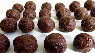 HEALTHY RAW CACAO BLISS BALLS [upl. by Noteloc716]