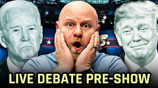 LIVE DEBATE PRESHOW MAGA Conspiracies Ramp Up Ahead Of Debate [upl. by Sirad430]